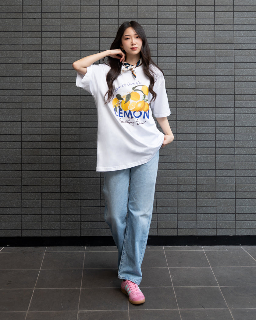 Nomitee's Summer Squad T-shirt Atasan Wanita Lengan Pendek