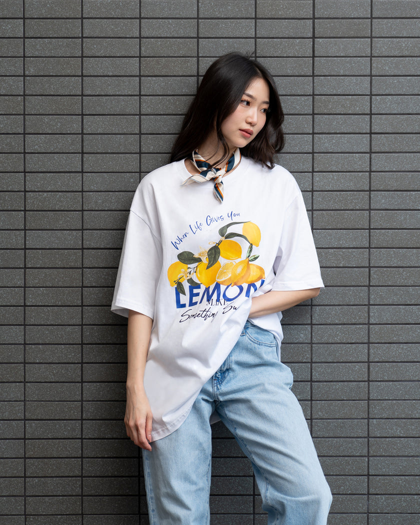 Nomitee's Summer Squad T-shirt Atasan Wanita Lengan Pendek