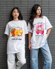 Nomitee's Summer Squad T-shirt Atasan Wanita Lengan Pendek
