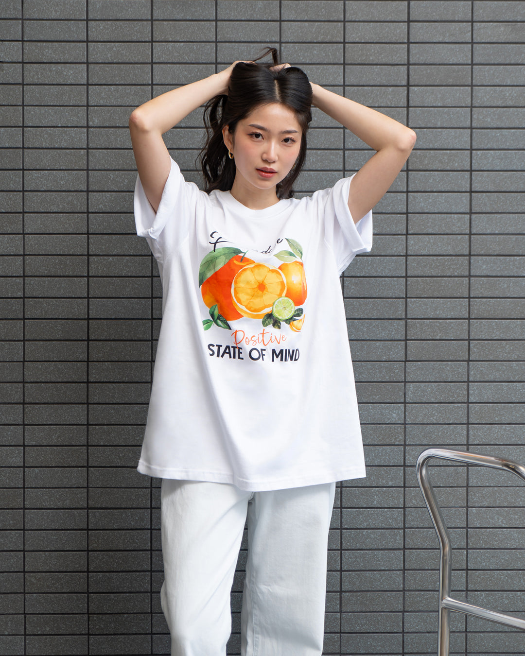 Nomitee's Summer Squad T-shirt Atasan Wanita Lengan Pendek