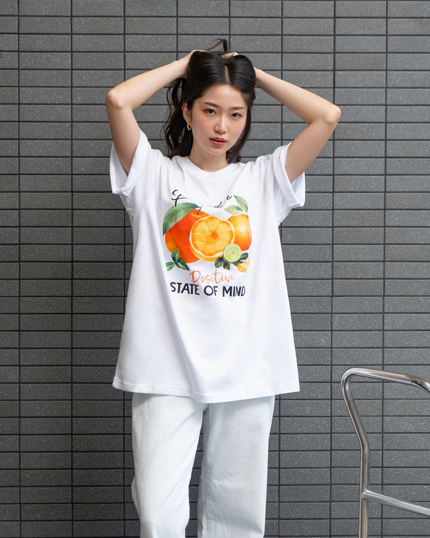 Nomitee's Summer Squad T-shirt Atasan Wanita Lengan Pendek