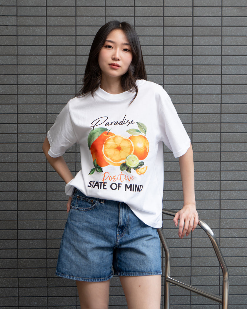 Nomitee's Summer Squad T-shirt Atasan Wanita Lengan Pendek