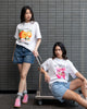 Nomitee's Summer Squad T-shirt Atasan Wanita Lengan Pendek