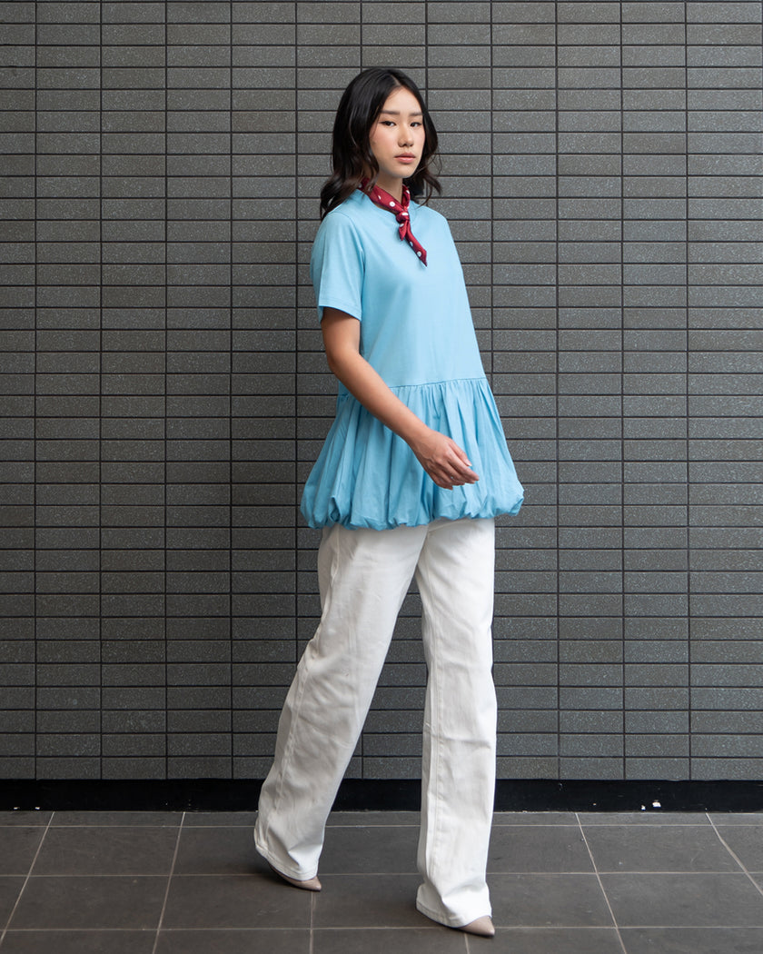 Nomitee's Amalia Top Atasan Wanita Lengan Pendek