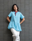 Nomitee's Amalia Top Atasan Wanita Lengan Pendek