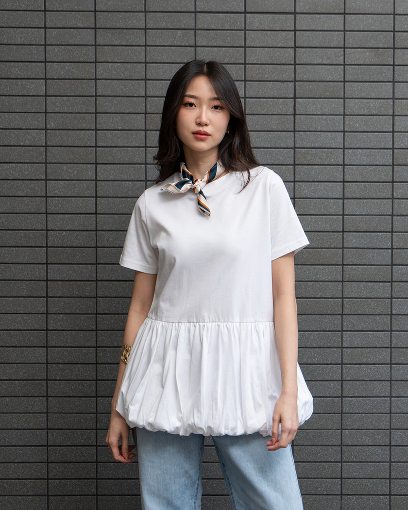 Nomitee's Amalia Top Atasan Wanita Lengan Pendek