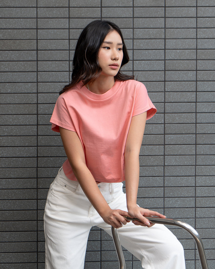 Nomitee's Twila Top Atasan Wanita Lengan Pendek