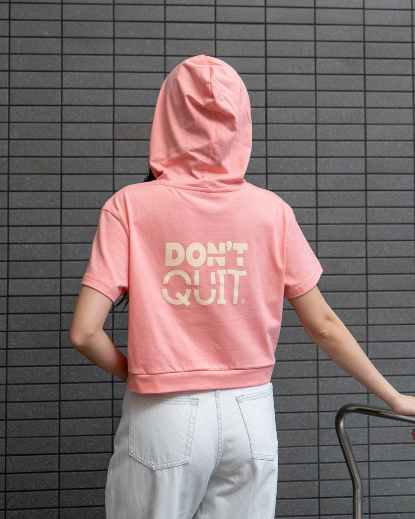 Nomitee's Don't Quit Top Atasan Wanita Lengan Pendek