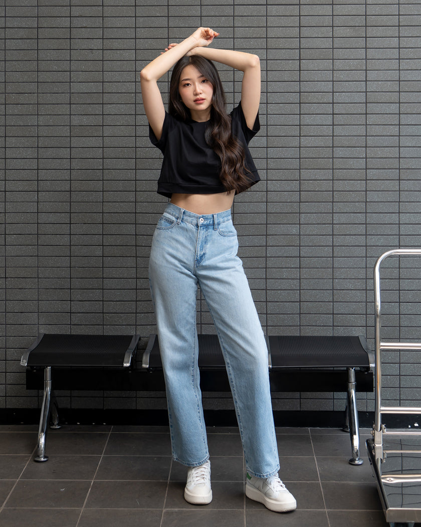 Nomitee's Don't Quit Top Atasan Wanita Lengan Pendek