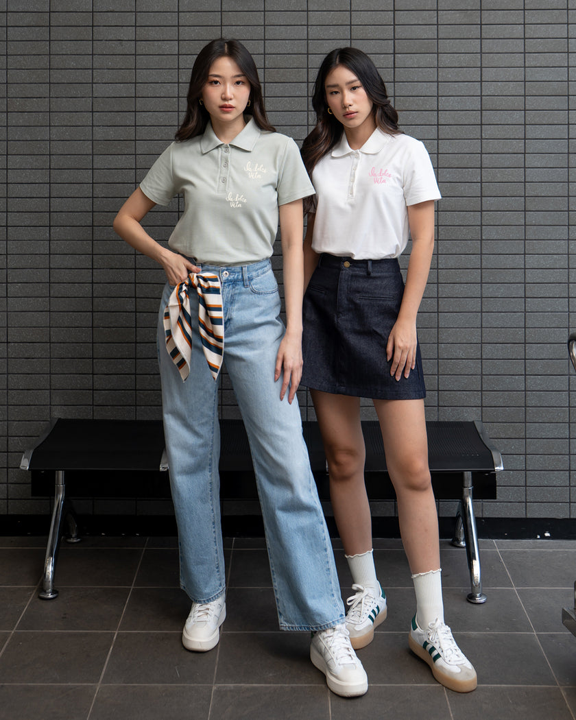 Nomitee's Dolce Top Atasan Wanita Lengan Pendek