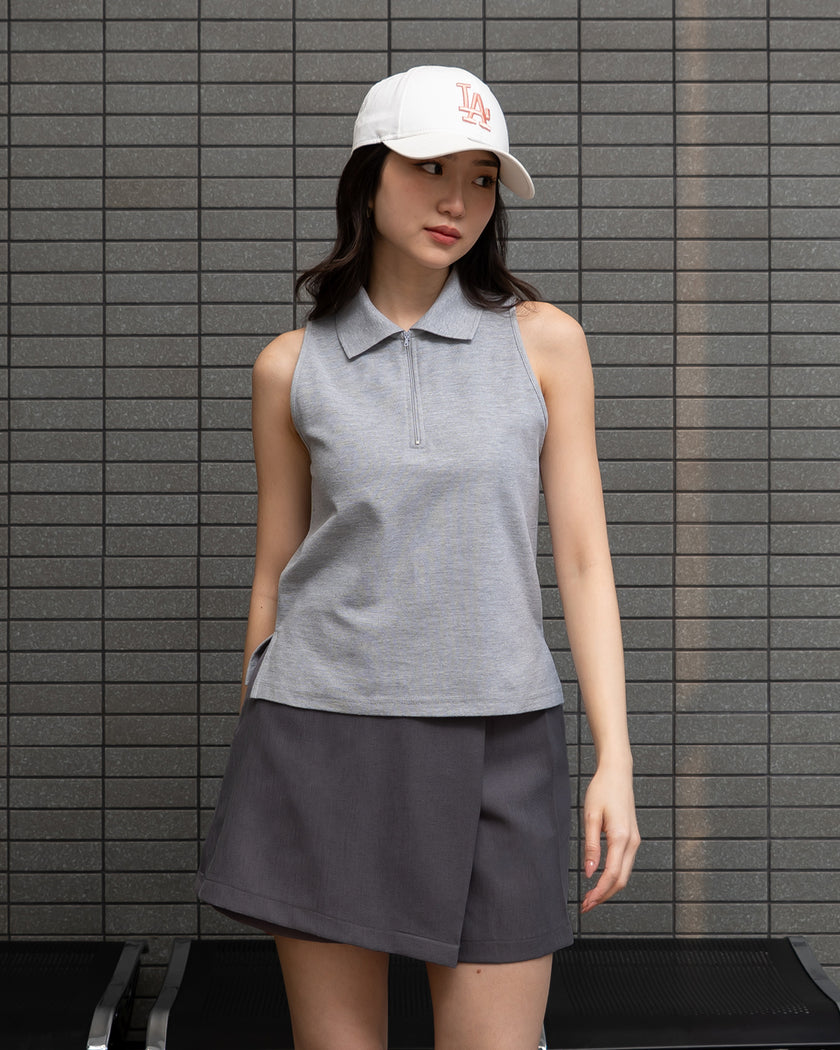 Nomitee's Callie Top Atasan Wanita Tanpa Lengan