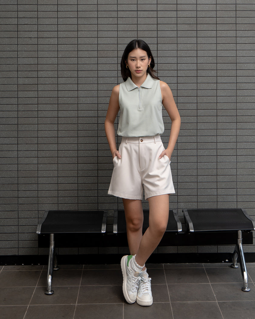 Nomitee's Callie Top Atasan Wanita Tanpa Lengan