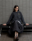Nomitee's Thiago Top Atasan Wanita Lengan Panjang Oversized