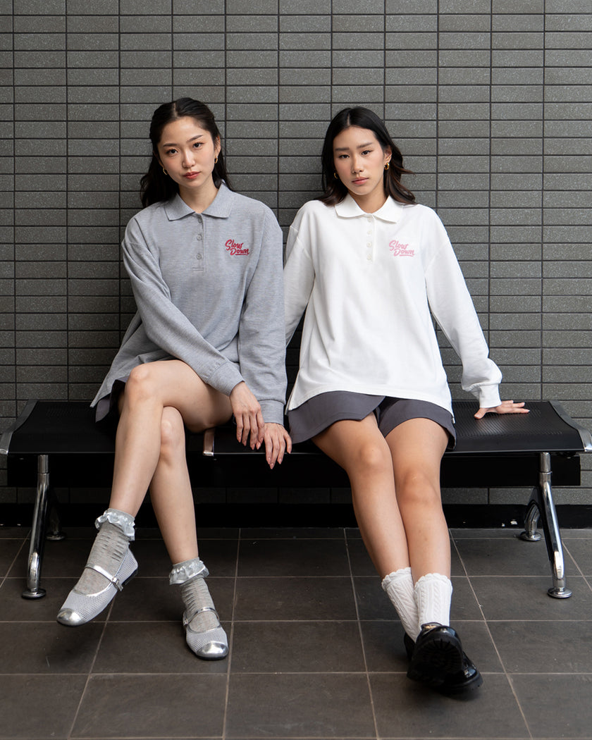 Nomitee's Thiago Top Atasan Wanita Lengan Panjang Oversized