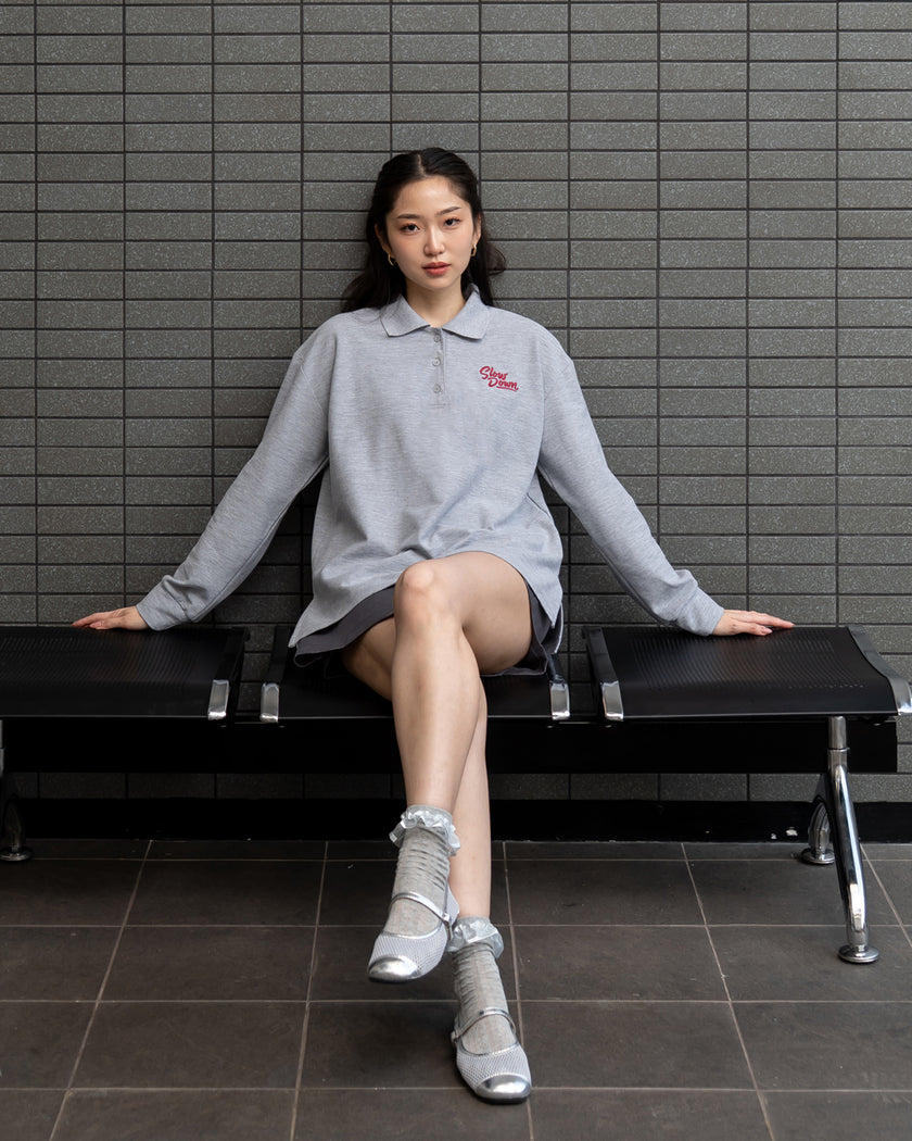 Nomitee's Thiago Top Atasan Wanita Lengan Panjang Oversized