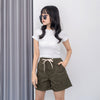 Nomitee's Bolton Pants Celana Cargo Pendek Wanita