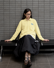 Nomitee's Thiago Top Atasan Wanita Lengan Panjang Oversized