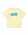 Nomitee's Endless Summer Top Atasan Wanita Lengan Pendek