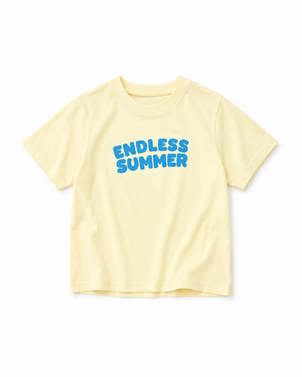 Nomitee's Endless Summer Top Atasan Wanita Lengan Pendek