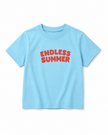 Nomitee's Endless Summer Top Atasan Wanita Lengan Pendek