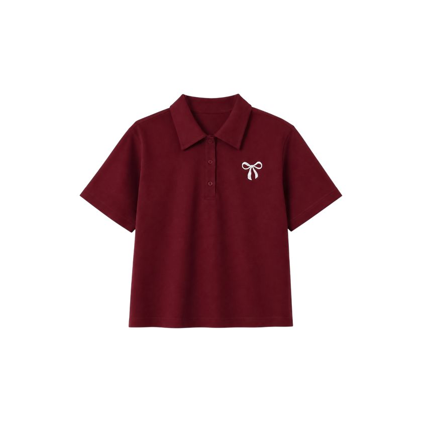 Nomitee's Foster Polo Shirt Atasan Lengan Pendek