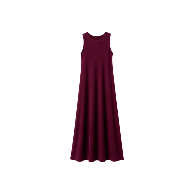 Nomitee's Vania Dress Tanpa Lengan