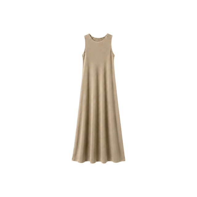 Nomitee's Vania Dress Tanpa Lengan