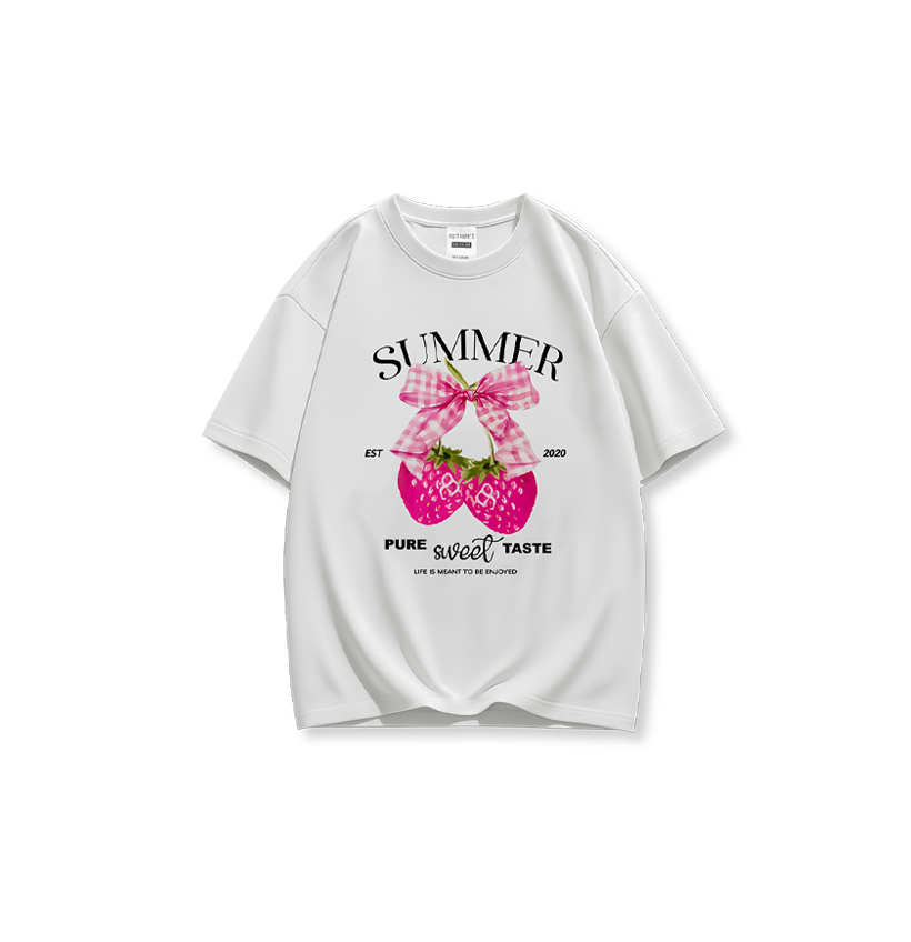 Nomitee's Summer Squad T-shirt Atasan Wanita Lengan Pendek