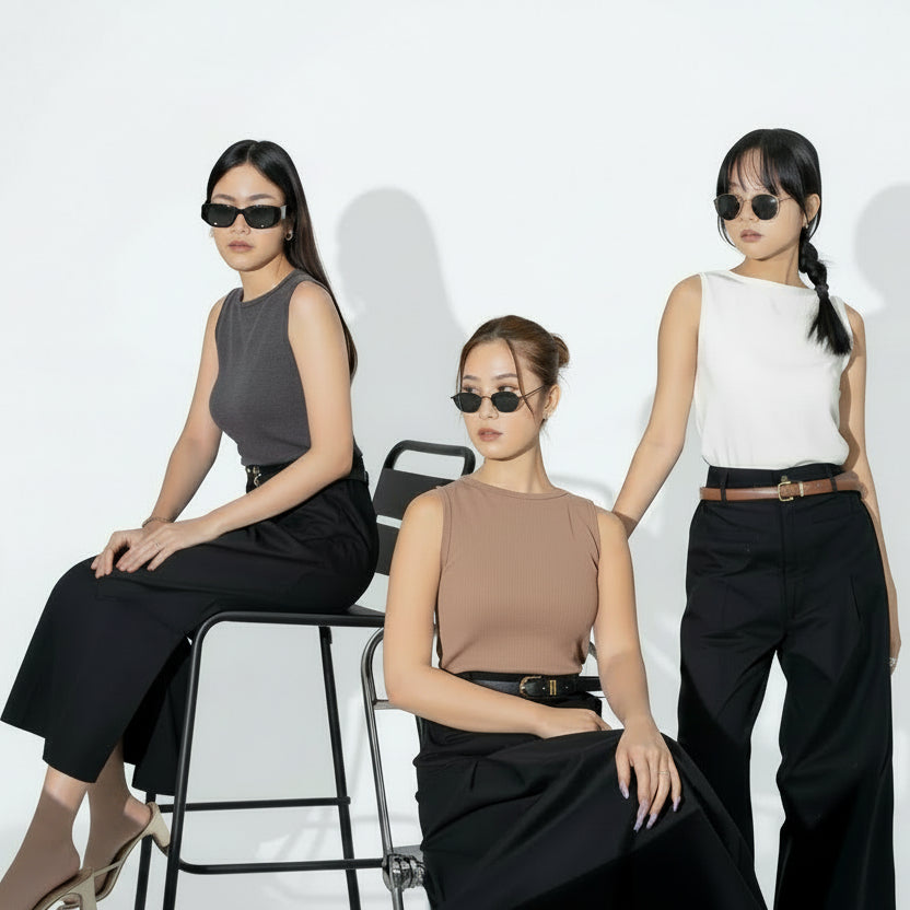 Nomitee's Alma Top Tanktop Atasan Wanita