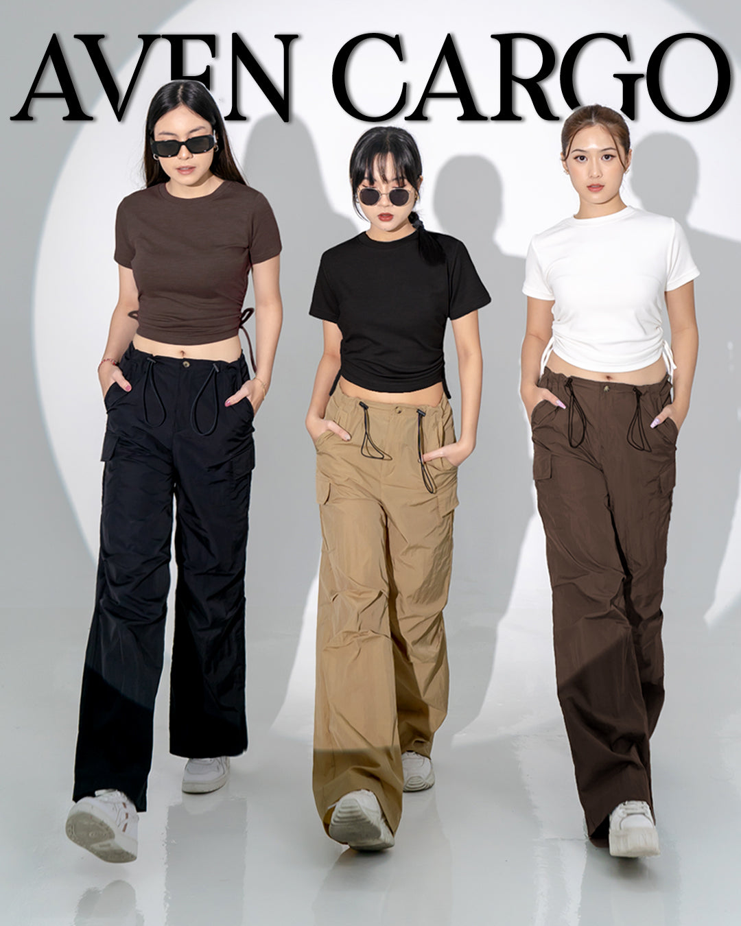 Nomitee's Aven Cargo Pants Celana Cargo Wanita