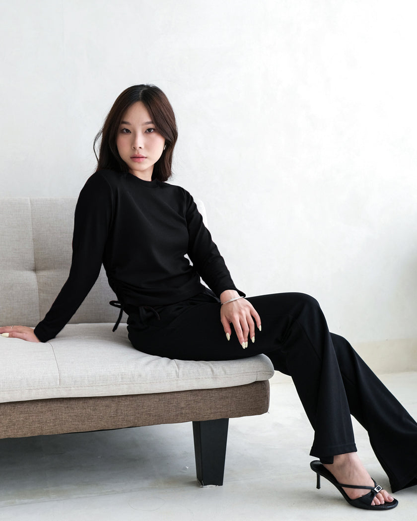 Nomitee's Belinda Top Atasan Wanita Lengan Panjang