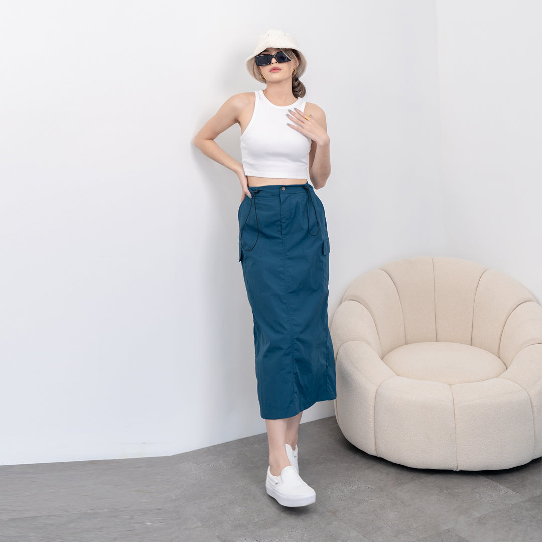 Nomitee's Billie Skirt Rok Cargo Panjang Wanita