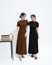 Nomitee's Charleen Dress | Maxi Dress Lengan Pendek