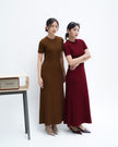 Nomitee's Charleen Dress | Maxi Dress Lengan Pendek