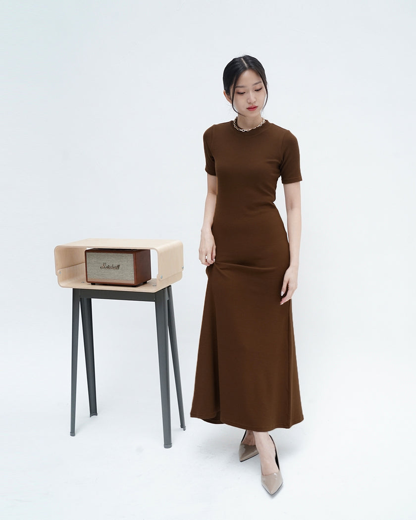 Nomitee's Charleen Dress | Maxi Dress Lengan Pendek