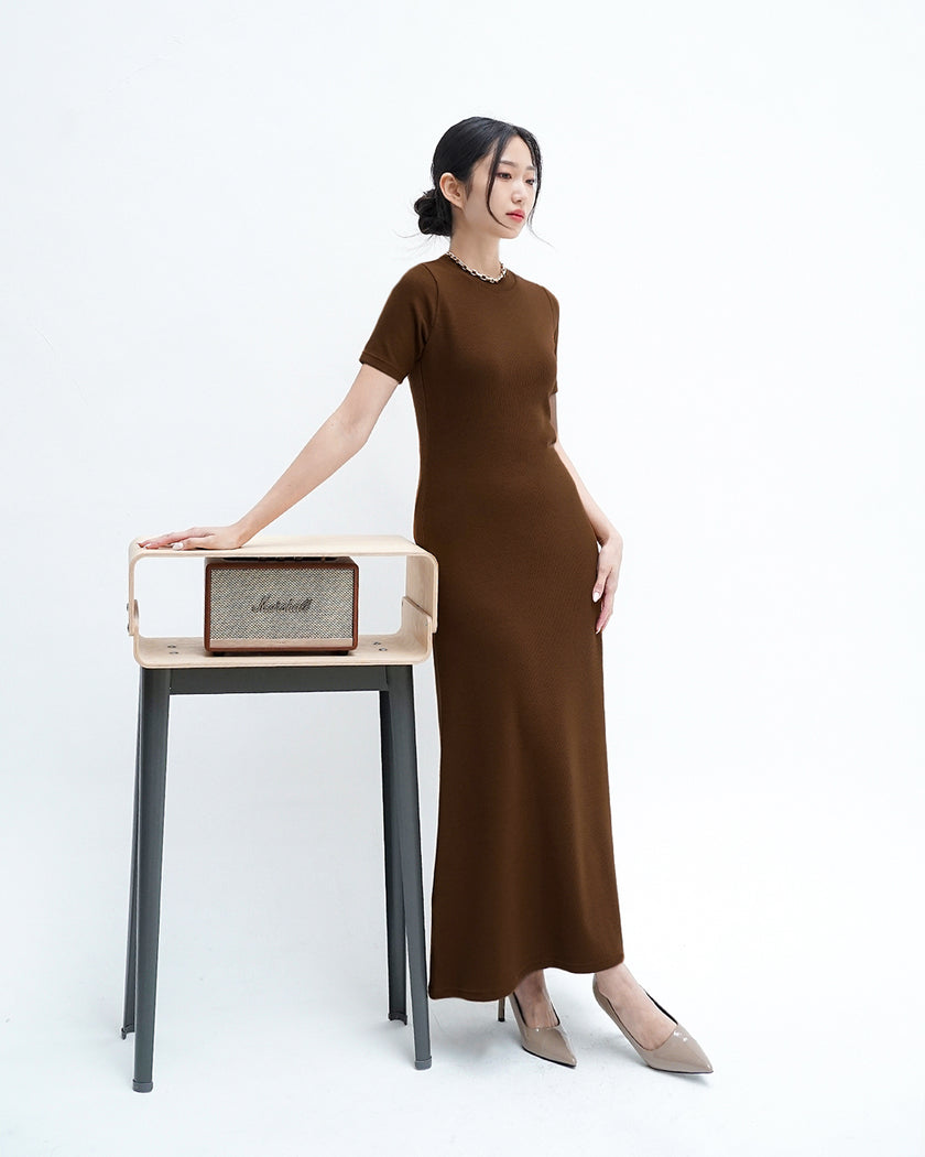 Nomitee's Charleen Dress | Maxi Dress Lengan Pendek