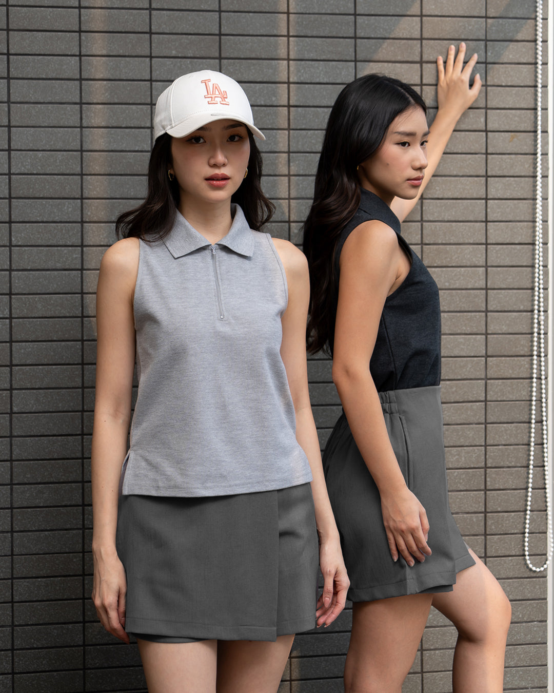 Nomitee's Callie Top Atasan Wanita Tanpa Lengan
