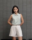 Nomitee's Callie Top Atasan Wanita Tanpa Lengan