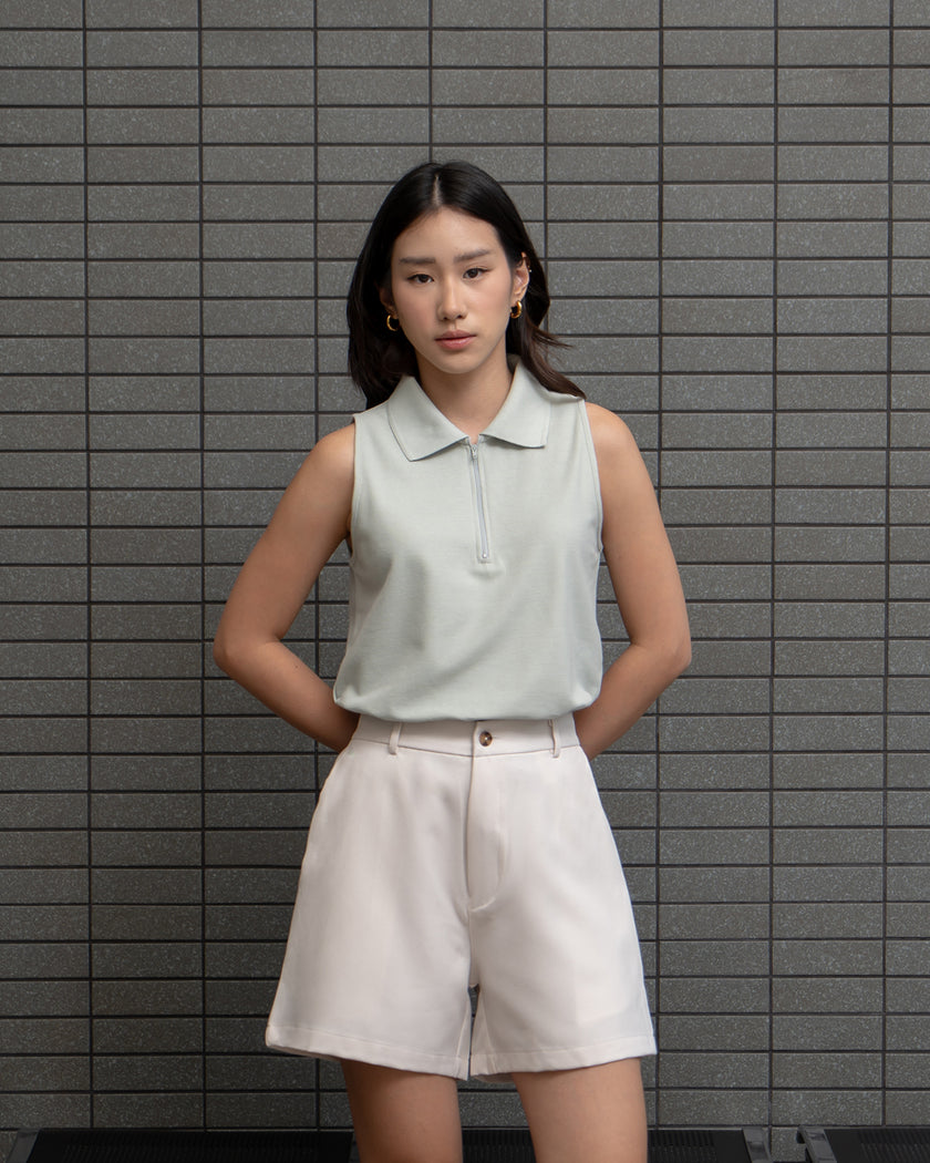 Nomitee's Callie Top Atasan Wanita Tanpa Lengan