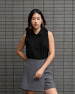 Nomitee's Callie Top Atasan Wanita Tanpa Lengan