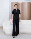 Nomitee's Cloudy Top Atasan Wanita Lengan Pendek (Tidak Dijual Satu Set)