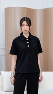 Nomitee's Cloudy Top Atasan Wanita Lengan Pendek (Tidak Dijual Satu Set)