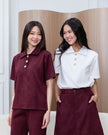 Nomitee's Cloudy Top Atasan Wanita Lengan Pendek (Tidak Dijual Satu Set)