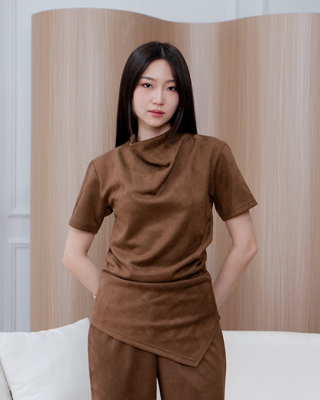 Nomitee's Driana Top Atasan Wanita Lengan Pendek (Tidak Dijual Satu Set)