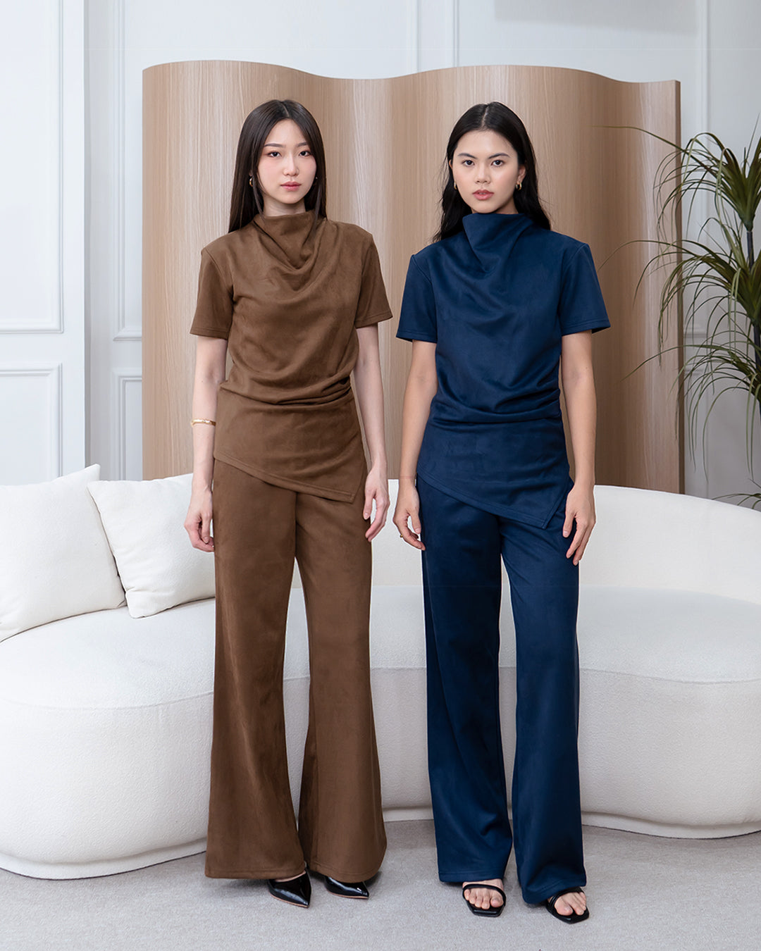 Nomitee's Driana Top Atasan Wanita Lengan Pendek (Tidak Dijual Satu Set)