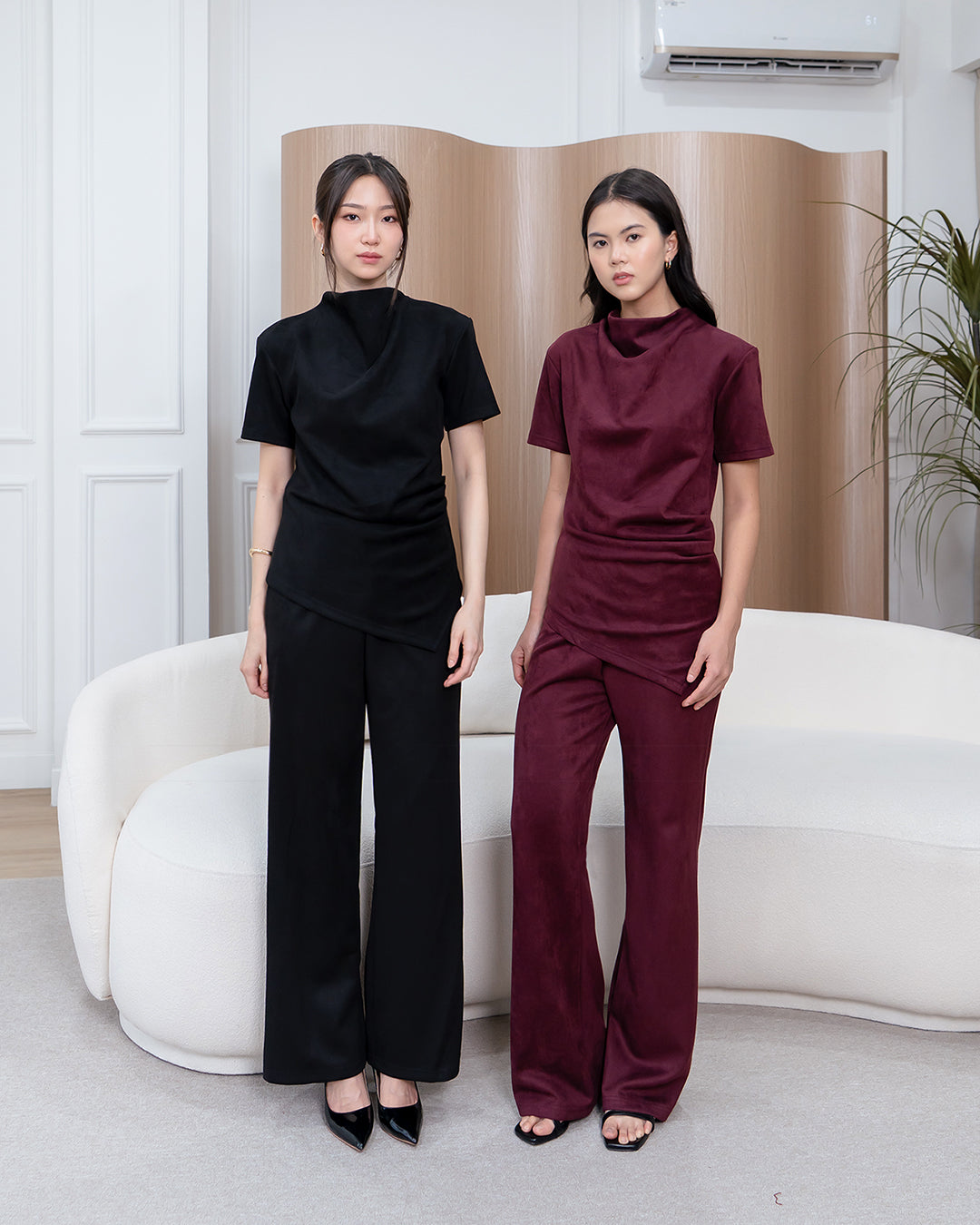 Nomitee's Driana Top Atasan Wanita Lengan Pendek (Tidak Dijual Satu Set)