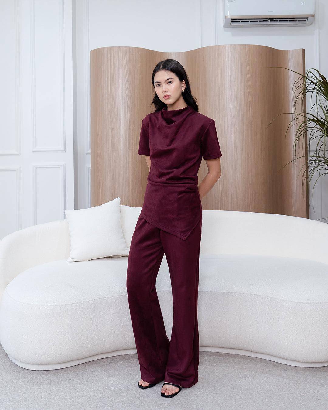 Nomitee's Driana Top Atasan Wanita Lengan Pendek (Tidak Dijual Satu Set)