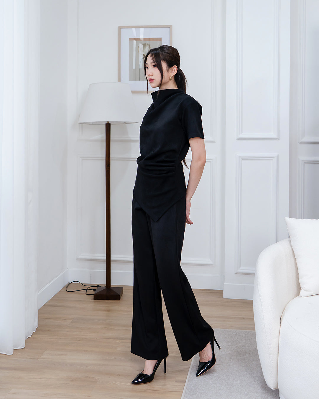 Nomitee's Driana Top Atasan Wanita Lengan Pendek (Tidak Dijual Satu Set)