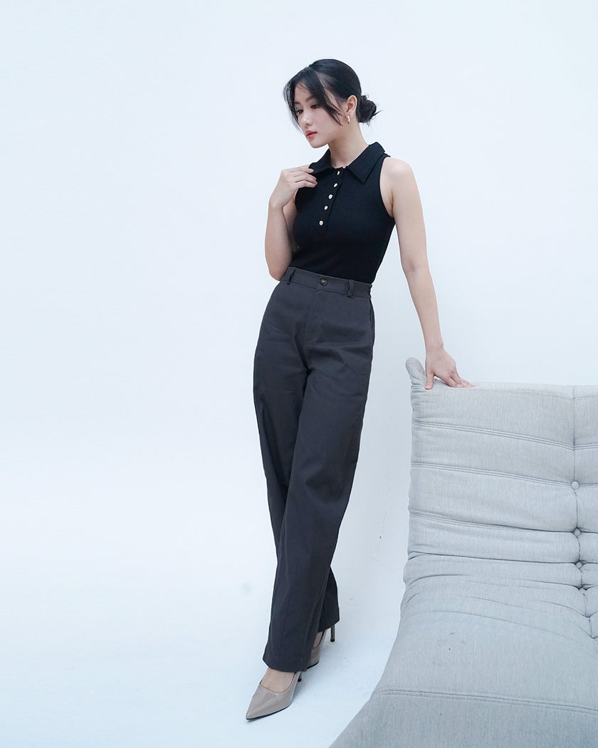 Nomitee's Ella Top Atasan Wanita Tanpa Lengan