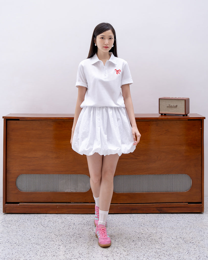 Nomitee's Foster Polo Shirt Atasan Lengan Pendek